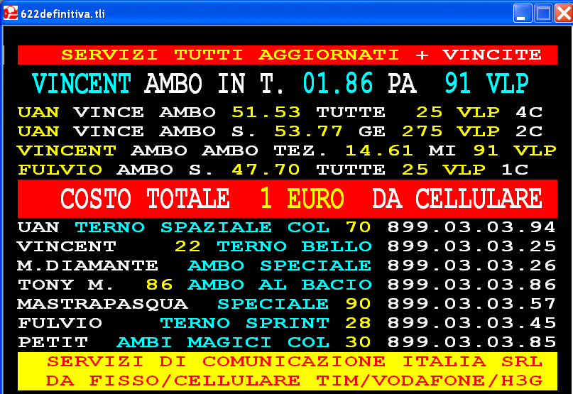 previsioni lotto per tentare la fortuna