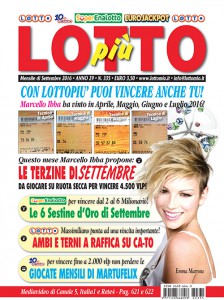 Lottopiu Settembre 2016