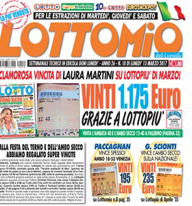 Lottomio del lunedì n. 10