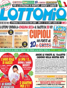 Lottomio del lunedì n. 9