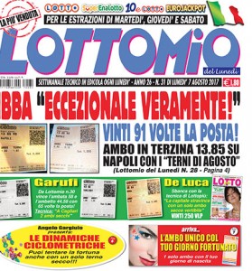 Lottomio del Lunedì n. 31