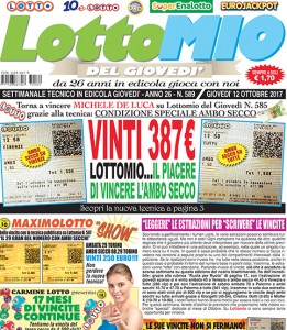 Lottomio del Giovedì n. 589