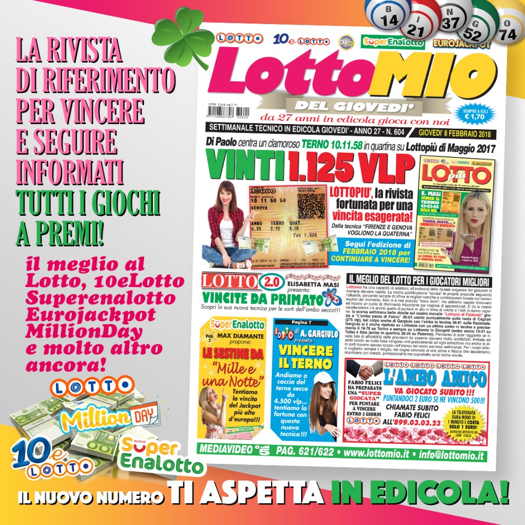 “MillionDay” al via stasera il nuovo gioco con una sola estrazione