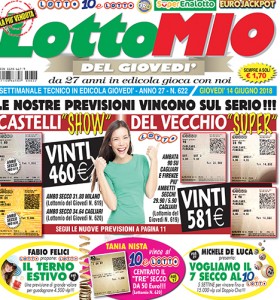 Lottomio del Giovedì n. 622