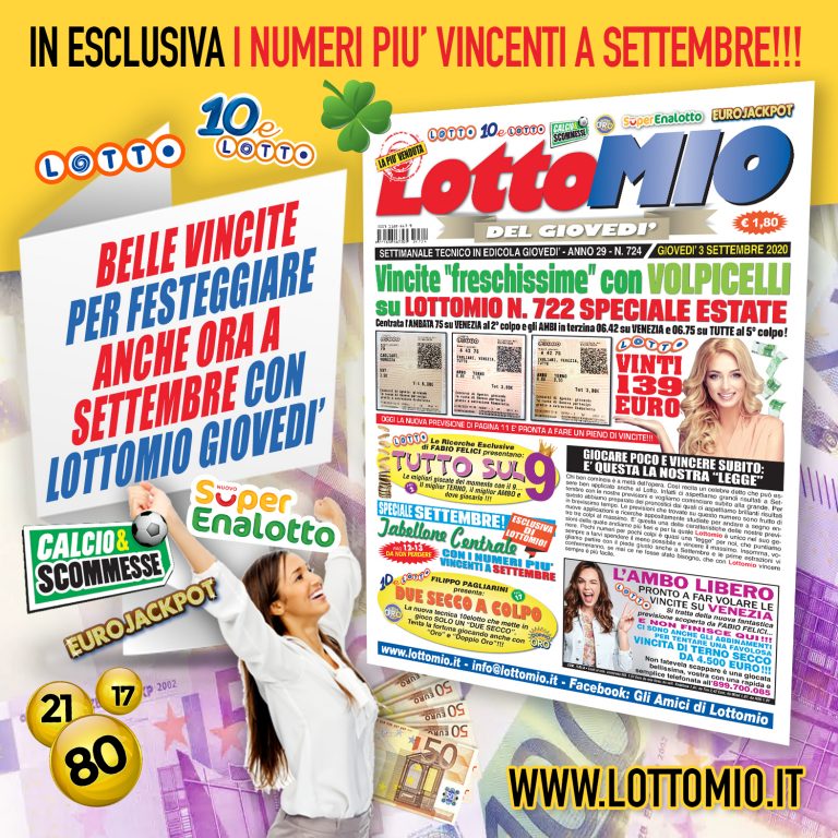 I Numeri Più Giocati Archives Lotto Estrazioni e Sistemi, SuperEnalotto, 10eLotto, Eurojackpot